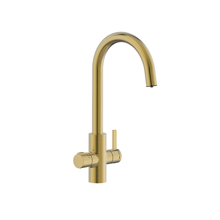 4 in 1 hot water tap gold